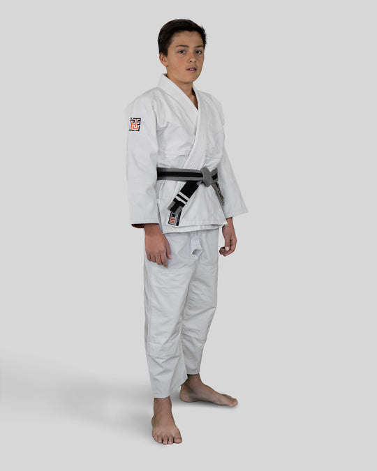 Kids BJJ GI - White · Simple and Basic Design