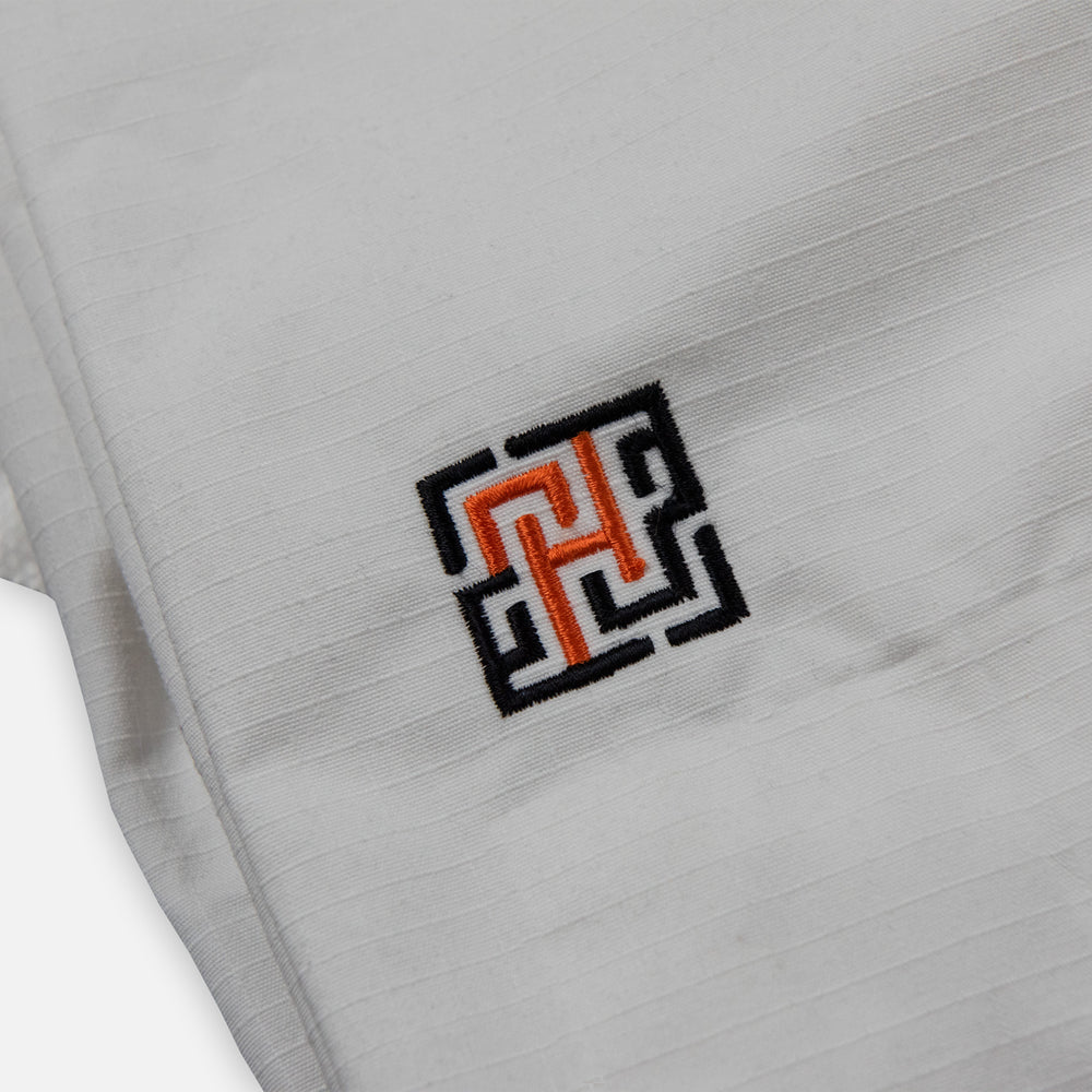 HUMAZE Logo Kids Jiu Jitsu Gi - White · Simple and Basic Design