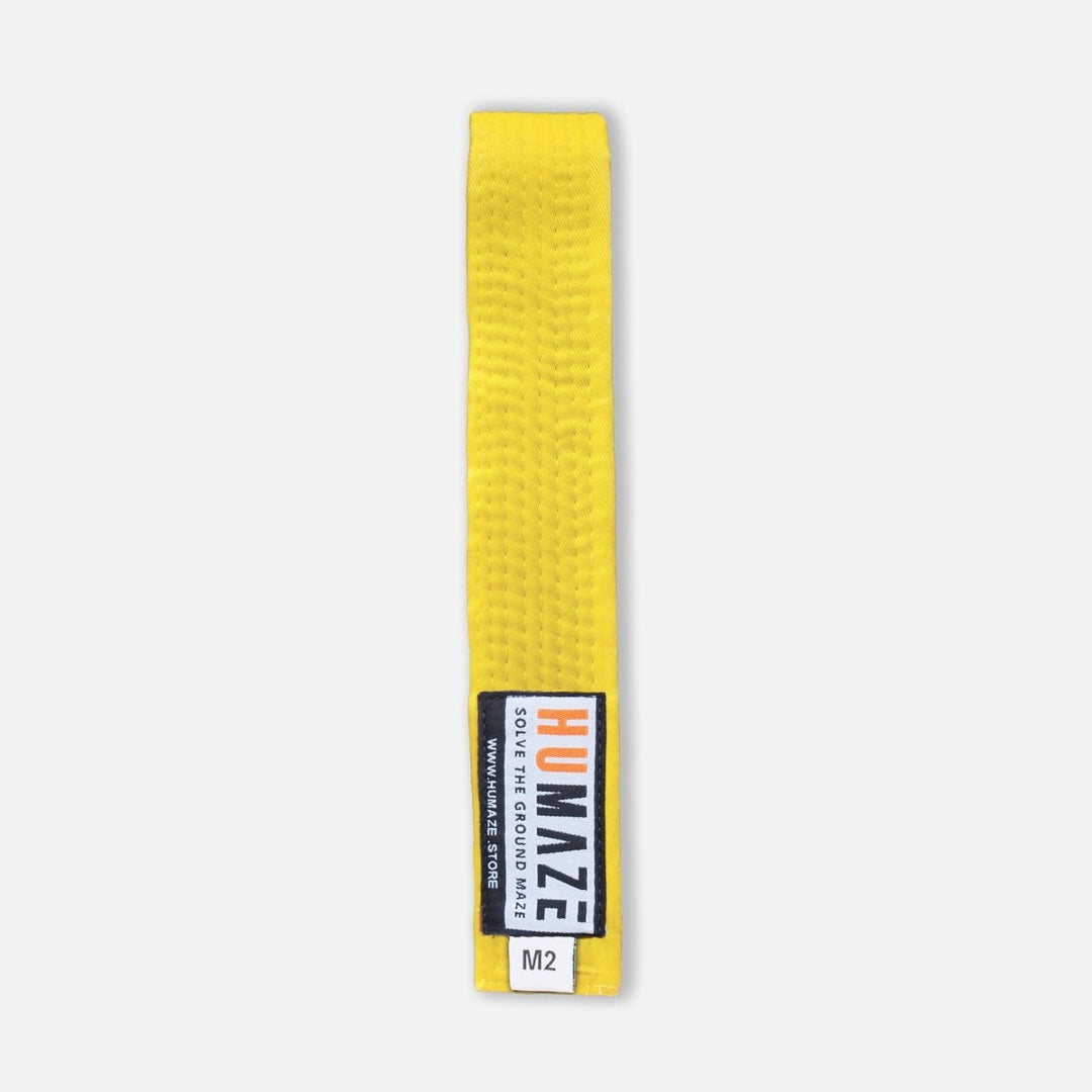 yellow jiu jitsu kid belt